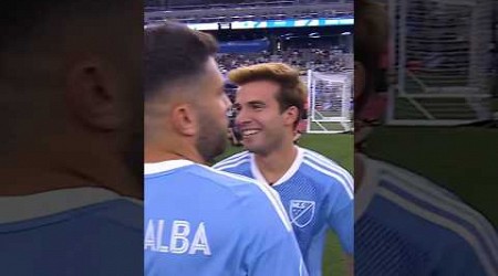 Jordi Alba x Riqui Puig take on the MLS All-Star Touch Challenge