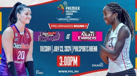 CHOCO MUCHO vs. AKARI - Full Match | Preliminaries | 2024 PVL Reinforced Conference