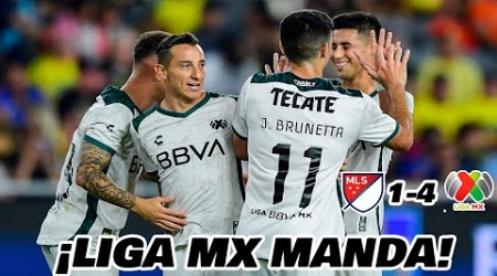 LIGA MX GOLEA A LA MLS EN EL JUEGO DE LAS ESTRELLAS 2024 | ALL STAR | EN ZONA FUT