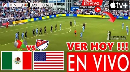 LIGA MX VS. MLS EN VIVO, Donde Ver, PARTIDO HOY, a Que Hora Juega Liga MX vs MLS, All Stars 2024 TV