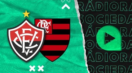 Vitória x Flamengo - Brasileirão Série A 2024 - Rádio Sociedade