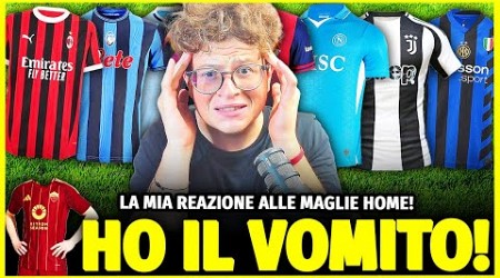 *HO IL VOMITOOOO!!* La mia REAZIONE alle DIVISE HOME della SERIE A 2024-25