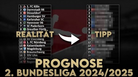 2. Liga Prognose 2024/25: Wer steigt in die Bundesliga auf, wer steigt ab? | Abschlusstabelle