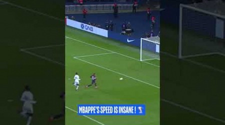 Mbappe&#39;s speed is INSANE 