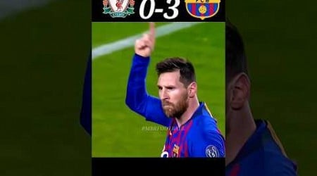 Messi destroy Liverpool ✨| Liverpool vs Barcelona highlights| #shorts #shortfeed #football