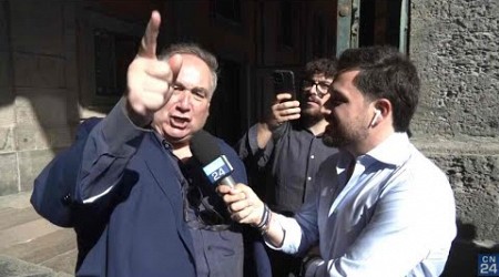 Umberto Chiariello irrompe in diretta e guardate cosa fa! 