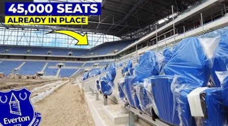 Everton Stadium Update - 45,000 seats already in place