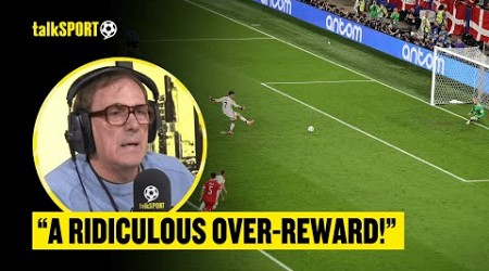 Tony Cascarino SLAMS VAR&#39;s Handball Call Awarding Germany A Penalty Against Denmark! 