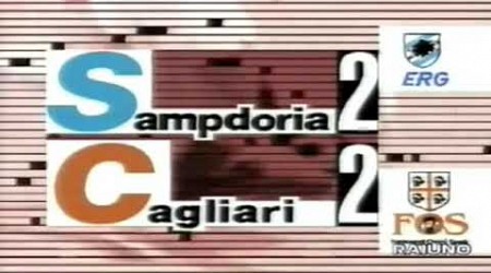 Sampdoria Cagliari 2 2 6 aprile 1991