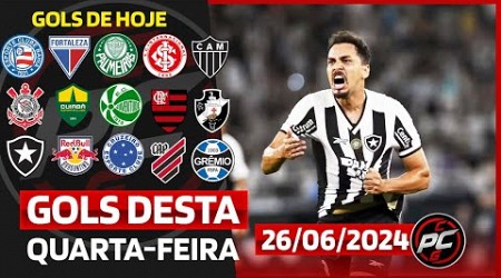 ⚽️ TODOS OS GOLS DESTA QUARTA 26/06/2024 GOLS DE HOJE, GOLS DO DIA, GOLS DA RODADA (COMPLETO)