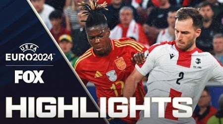 Spain vs. Georgia Highlights | UEFA Euro 2024 | Round of 16