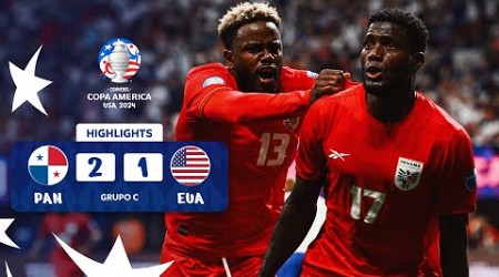 PANAMÁ 2-1 USA | HIGHLIGHTS | CONMEBOL COPA AMÉRICA USA 2024™