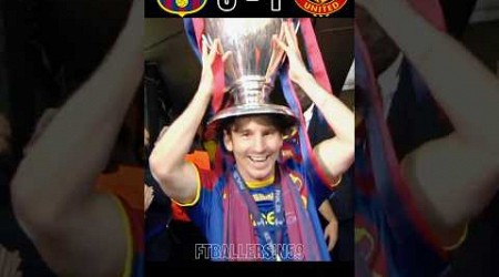 Barcelona VS Man United 2011 UCL Final Lionel Messi Birthday 