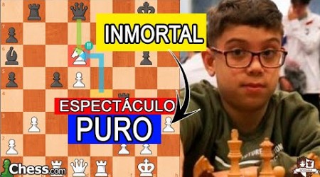 INMORTAL DE FAUSTINO ORO! Faustino Oro Vs Alex Villa | Barcelona IM 2024 | 25 junio 2024 (Ronda 6)