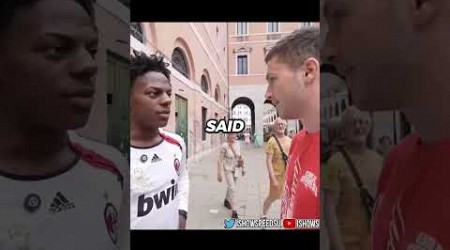 SPEED TRICKED PEOPLE IN ITALY BY SAYING HE WAS RAFAEL LEÃO 