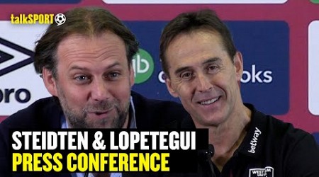 West Ham boss Jules Lopetegui &amp; Technical Director TIm Steidten SPEAK to the MEDIA ⚽️