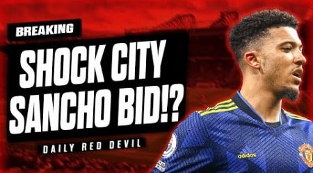 Manchester City To BID For Sancho!? NINE Players LEAVING Today! | Manchester United News