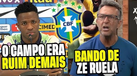 ⚽️ VINICIUS JÚNIOR RECLAMA DOS CAMPOS DA COPA AMÉRICA E DANILO BRIGA COM TORCEDORES DO BRASIL