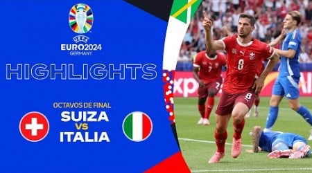 HIGHLIGHTS - Suiza vs Italia | UEFA EURO 2024 - Octavos de Final | TUDN