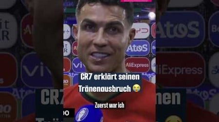 Große Emotionen bei CR7! 