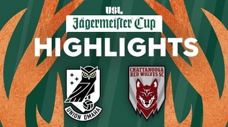 6.27.2024 | Union Omaha vs. Chattanooga Red Wolves SC - Game Highlights