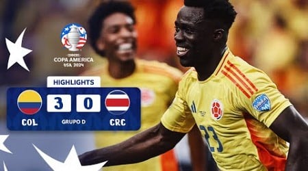 COLOMBIA 3-0 COSTA RICA | HIGHLIGHTS | CONMEBOL COPA AMÉRICA USA 2024™