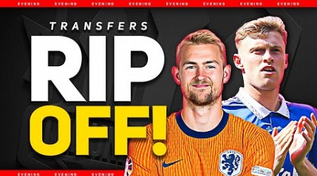 50 Mil For De Ligt! Branthwaite Deal Off! Man Utd Transfer News