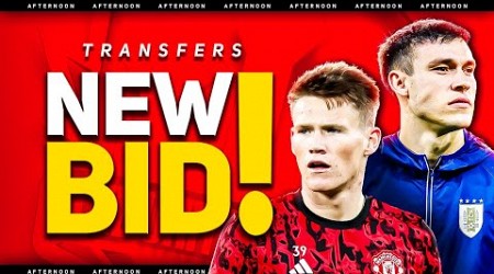 NEW Ugarte Bid! McTominay UP FOR SALE! Man Utd Transfer News