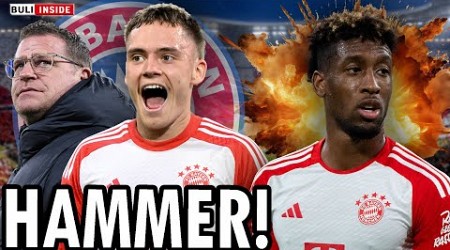 KURIOSER WIRTZ-PLAN des FC BAYERN! COMAN-ENTSCHEIDUNG gefallen!