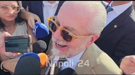 De Laurentiis, annuncio a sorpresa: &quot;Li stiamo assumendo&quot; 