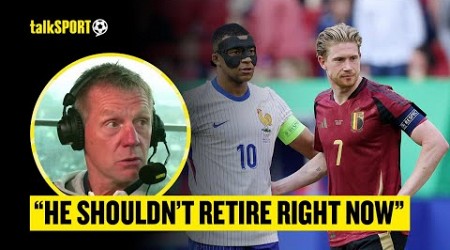 Stuart Pearce BEGS Kevin De Bruyne NOT To RETIRE From International Football! 