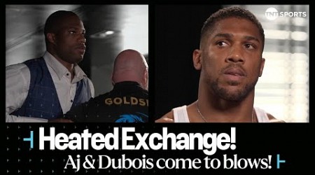 ‘Don’t disrespect me’ – Anthony Joshua THREATENS to SMASH CHAIR over Daniel Dubois 