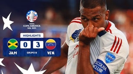 JAMAICA 0-3 VENEZUELA | HIGHLIGHTS | CONMEBOL COPA AMÉRICA USA 2024™