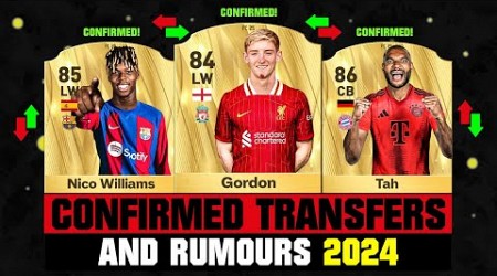 FIFA 25 | NEW CONFIRMED TRANSFERS &amp; RUMOURS! 