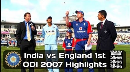 India vs England 1st ODI 2007 at Southampton