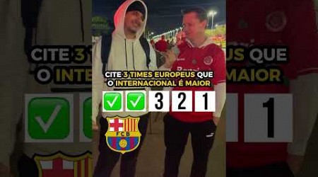 INTER É MAIOR QUE O BARCELONA E MILAN