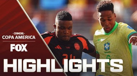 Brazil vs. Colombia Highlights | 2024 Copa América