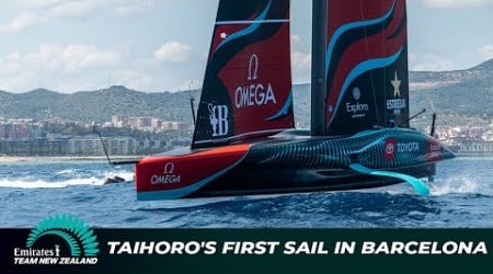 Taihoro&#39;s First Sail In Barcelona