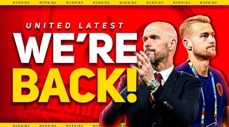 De Ligt TRANSFER Request! Ten Hag TRANSFER Demand! Man Utd Transfer News