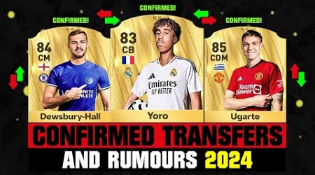 FIFA 25 | NEW CONFIRMED TRANSFERS &amp; RUMOURS! 