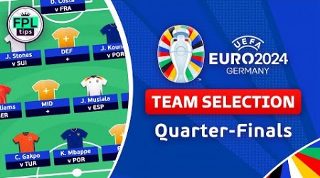 QUARTER-FINALS: TEAM SELECTION | Play Wildcard or Save? | UEFA EURO 2024 | Fantasy Football MD5 Tips