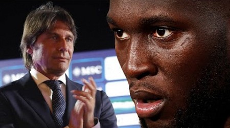 &quot;LUKAKU al NAPOLI?&quot;. Sentite come risponde Conte 