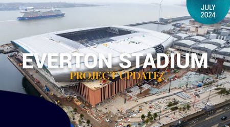 Pitch preparations at Everton Stadium! 