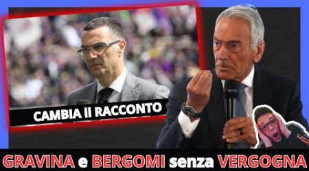 JUVENTUS: GRAVINA SHOCK altro che DIMISSIONI // BERGOMI la VERGOGNA veste INTER