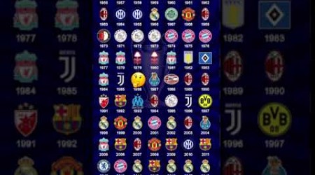 Who won in 1986 #football #ucl #1986 #fc24 #championsleague #premierleague #laliga #club #fyp #edit