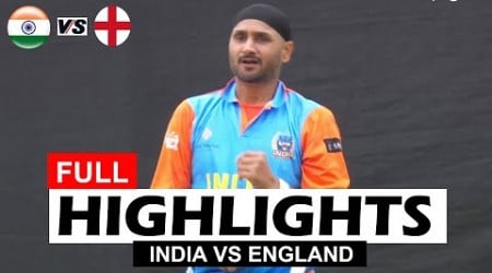 INDIA VS ENGLAND FULL HIGHLIGHTS World Championship of Legends 2024 | IND VS ENG