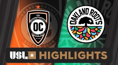 6.29.2024 | Orange County SC vs. Oakland Roots SC - Game Highlights