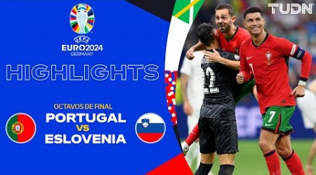 HIGHLIGHTS - Portugal vs Eslovenia | UEFA EURO 2024 - 8vos | TUDN