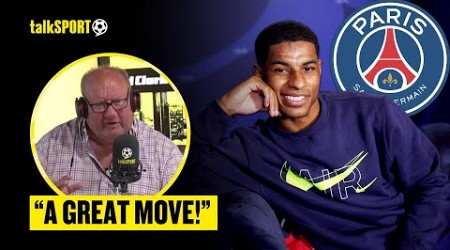 Alan Brazil &amp; Dean Saunders CLASH On Whether Marcus Rashford To PSG Is A GOOD SIGNING