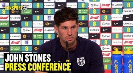 John Stones Press Conference Ahead Of England&#39;s QF tie against Switzerland 